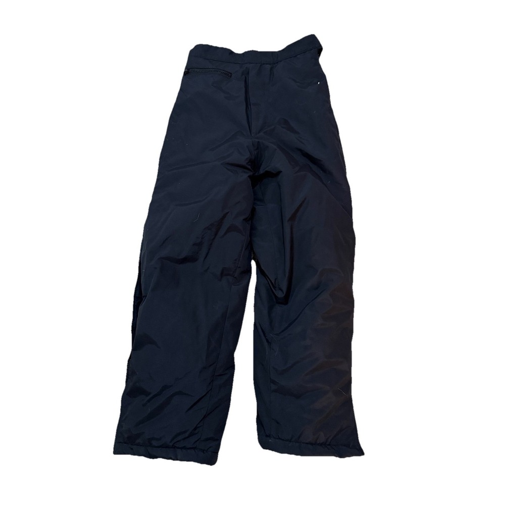 JC Penney Snow Pants Youth Large 10-12 Black Insulated VentureDry Winter Ski